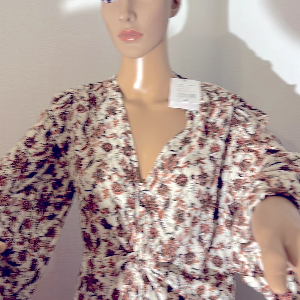 Gibson Latimer Floral midi dress